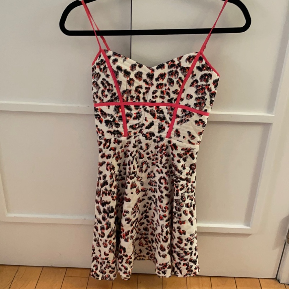 LIKE NEW Parker leopard dress